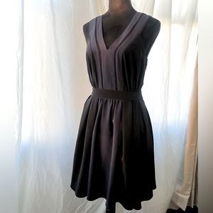 Unconventional combo dress Navy/Black ModCloth
